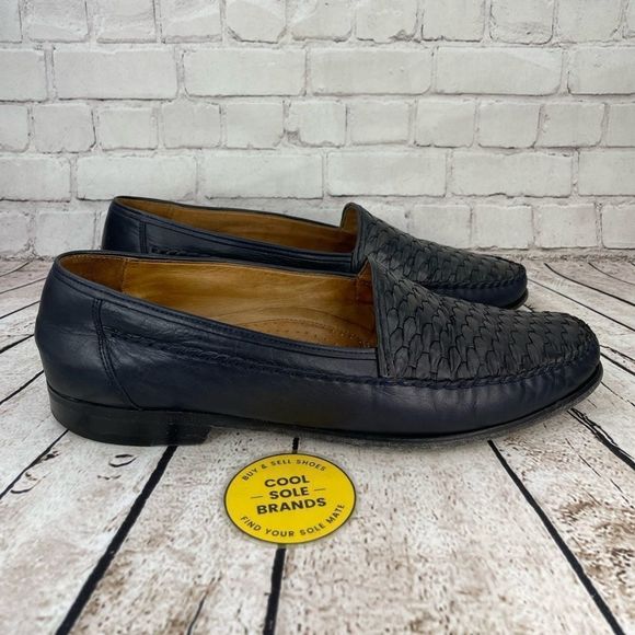 Bally -  leather shoes. Blue.  Men 9.5